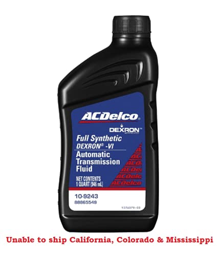 Full Synthetic Automatic Transmission Fluid 1 Quart 6 Pack B8197