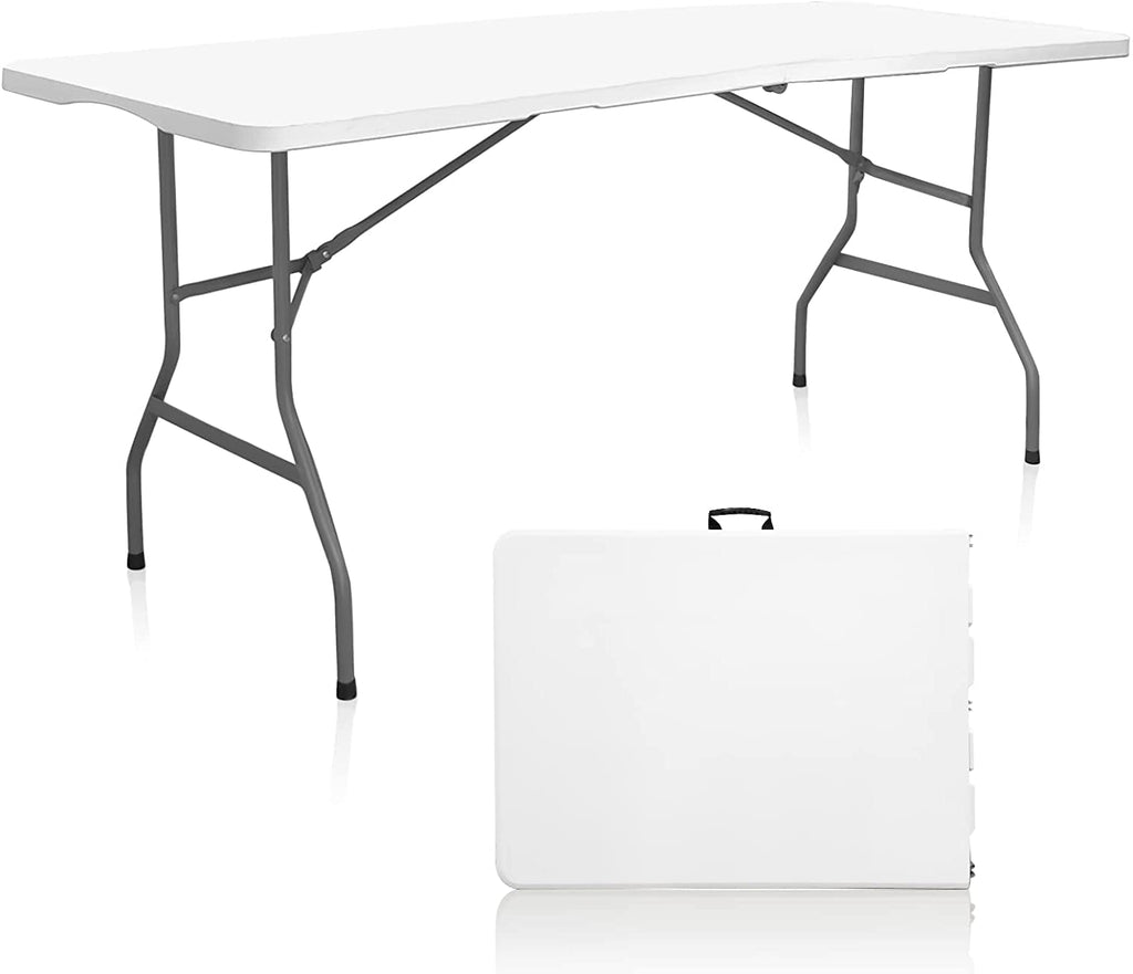 White Folding Table X6826