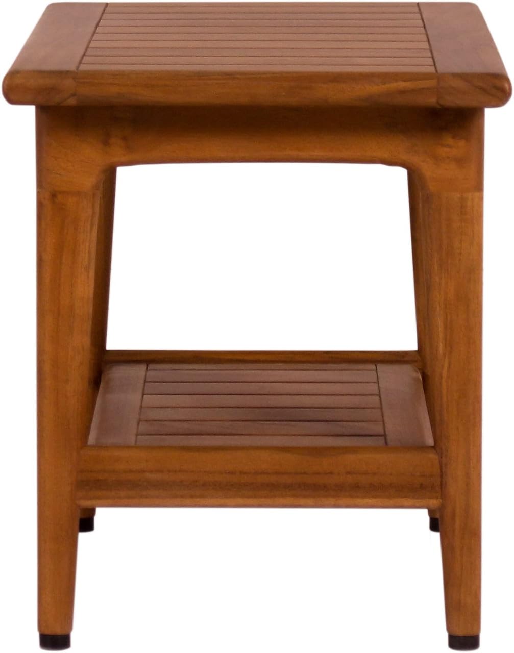 Teak Shower Bench with Shelf N6916