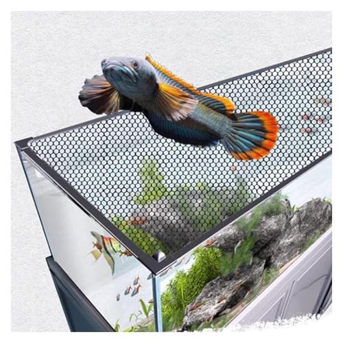 Aquarium Anti-Jump Net Cover (55.1" x 23.6") B373424