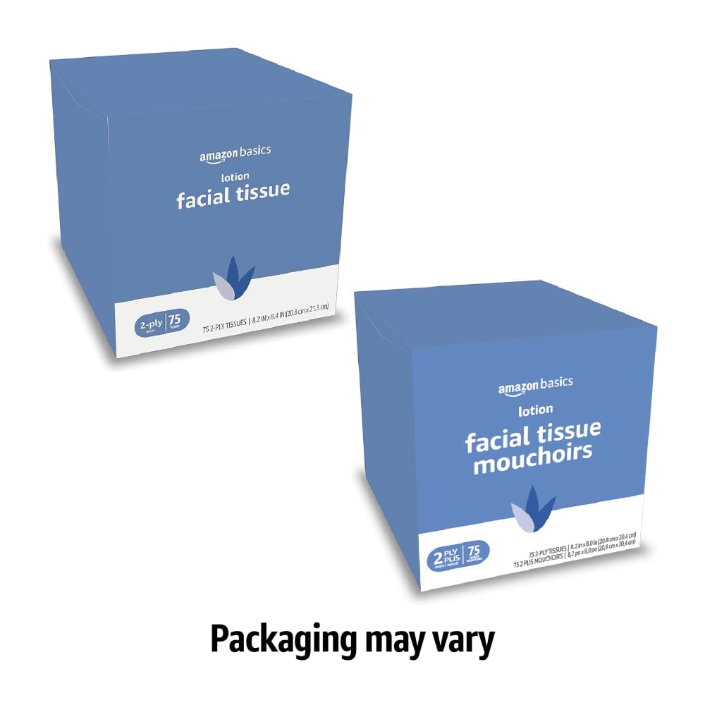2-Ply Lotion Facial Tissues 300 Count 4 Boxes Q393