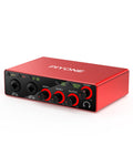 2X2 24-bit/192kHz Audio Interface with XLR/TRS Combo Input R780362
