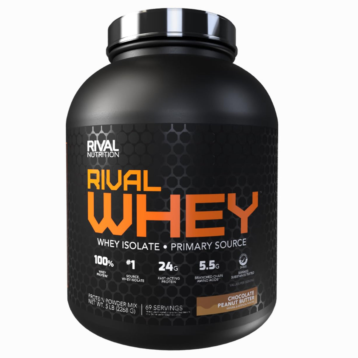 Chocolate Peanut Butter Whey Protein Powder 5 lb L66425