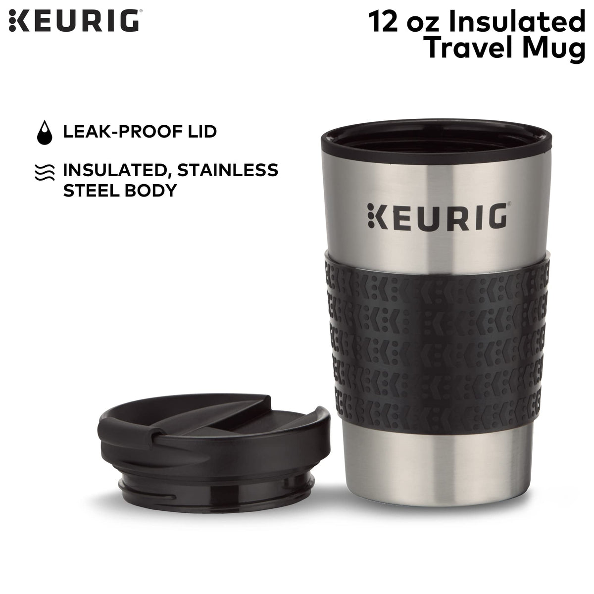 Single Serve Coffee Maker with Travel Mug S395