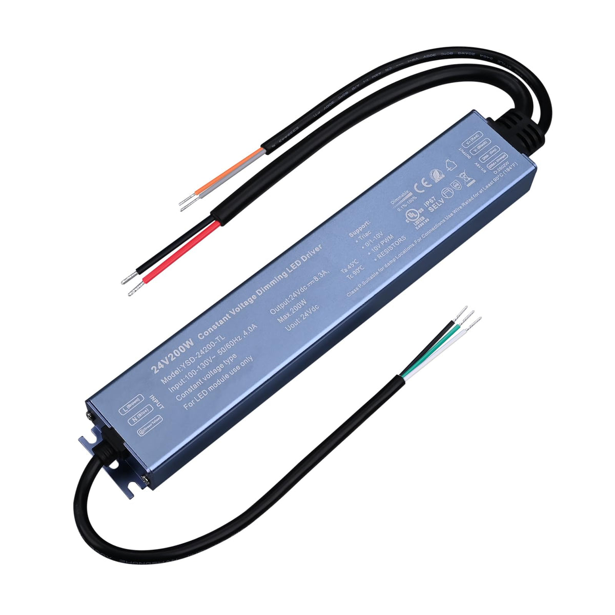 24V 200W IP67 Waterproof LED Driver G115256