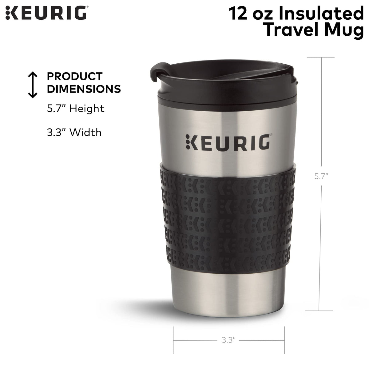 Single Serve Coffee Maker with Travel Mug S395
