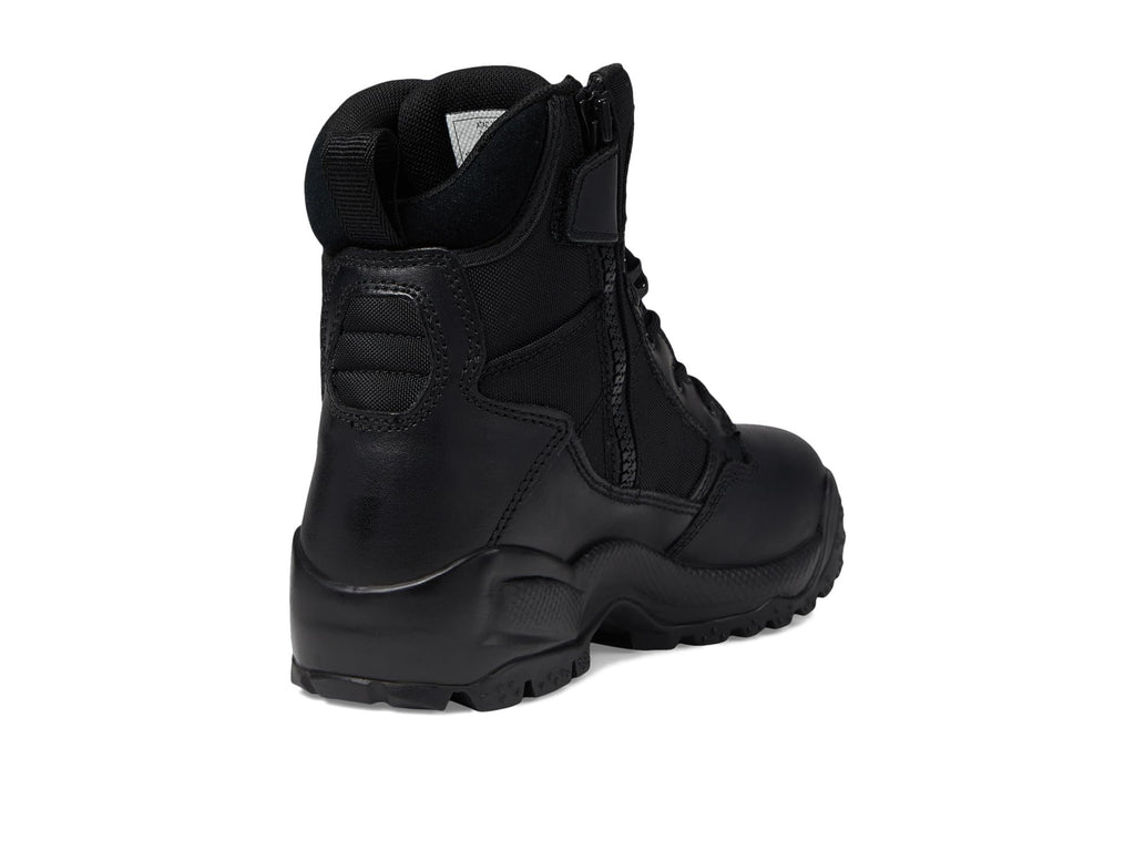 Black 6-Inch Side-Zip Work Boots V871873