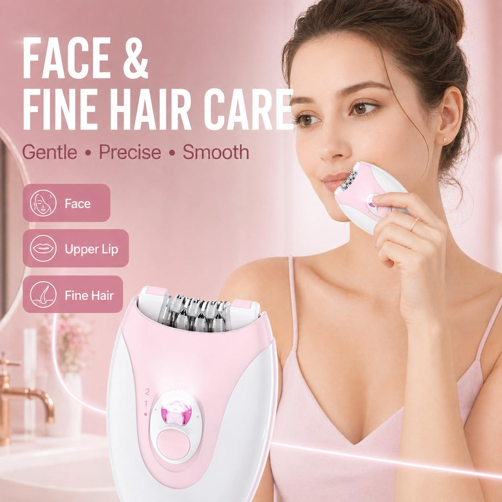 Electric Epilator with 36 Tweezers, 2 Speed Cordless USB R3107