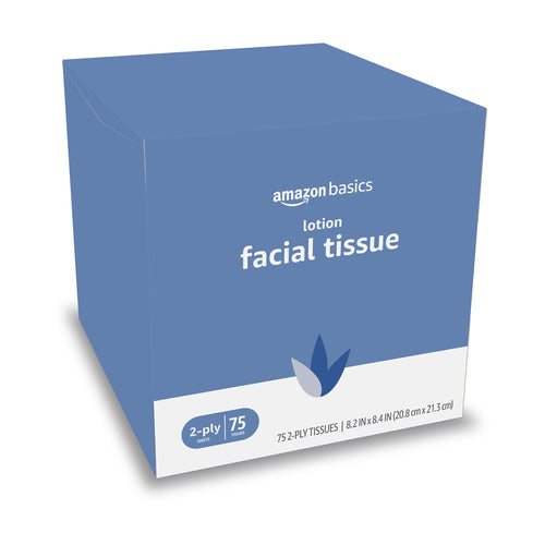 2-Ply Lotion Facial Tissues 300 Count 4 Boxes Q393
