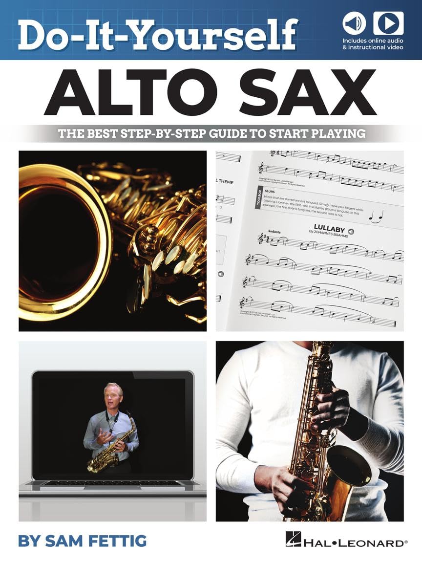 Alto Sax Beginner Guide with Online Audio and Video C388714