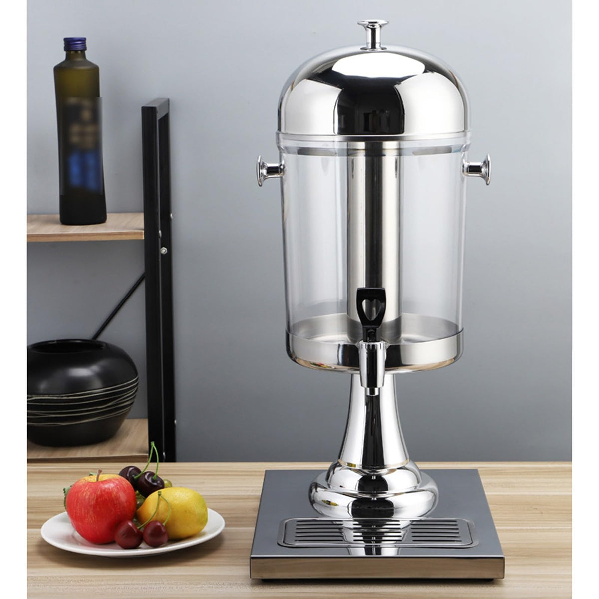 Stainless Steel Beverage Dispenser with Stand 24L P2559