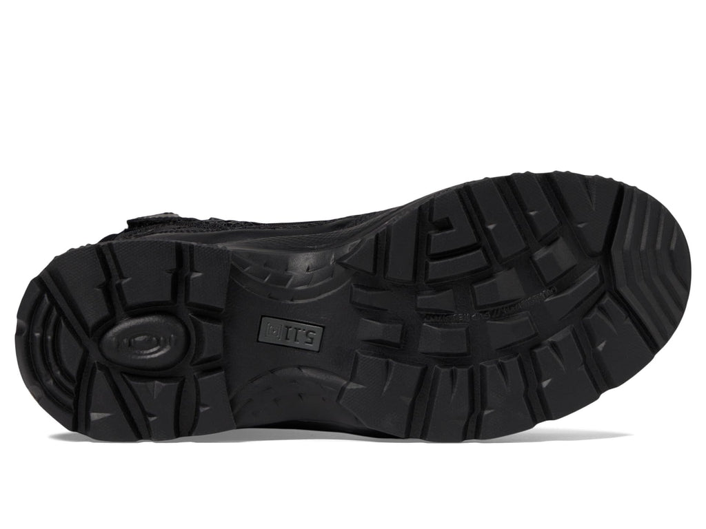 Black 6-Inch Side-Zip Work Boots V871873