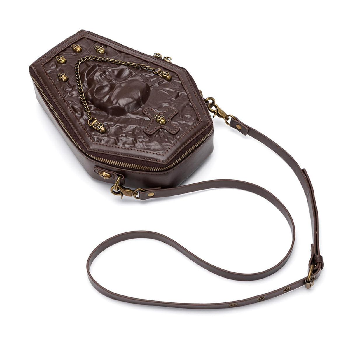 Crossbody Purse and Handbags Gothic Steampunk Retro Small Shoulder Bag P8667