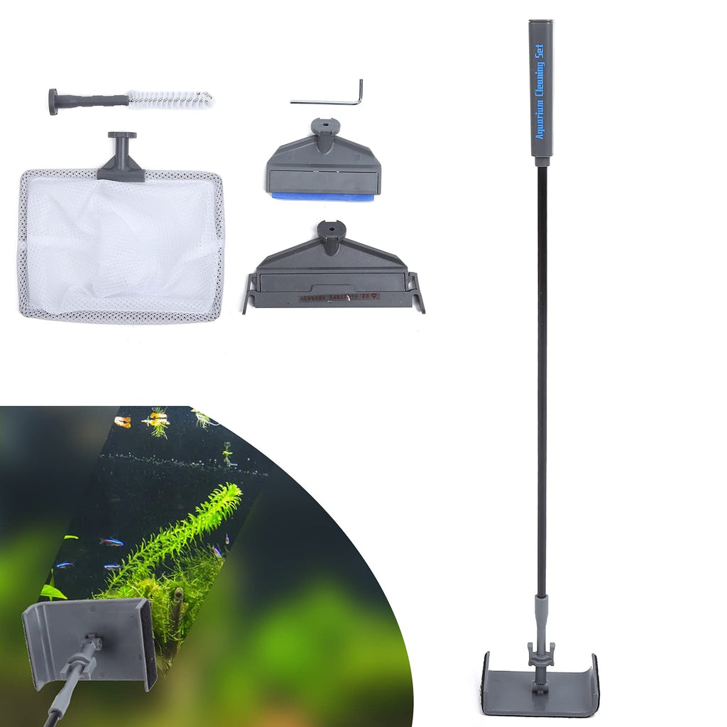 5 in 1 Aquarium Cleaning Tool Kit with Telescopic Handle X821049
