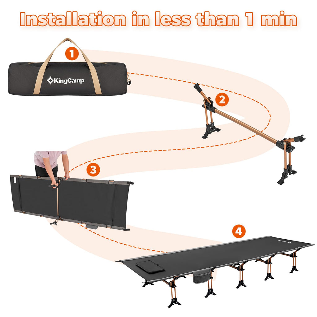 Lightweight Camping Cot D96672