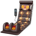 Vibration Massage Mat with Neck Headrest and Leg Foot Massagers G7650