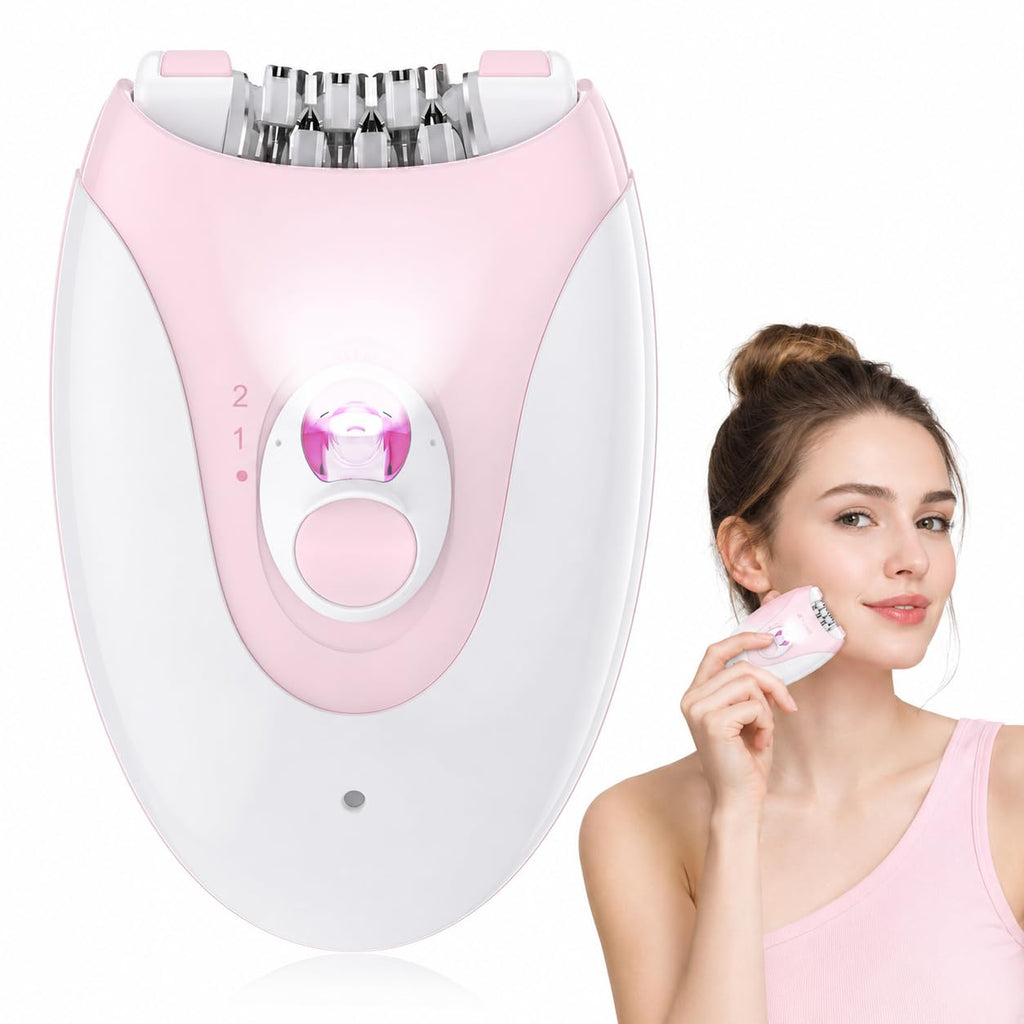 Electric Epilator with 36 Tweezers, 2 Speed Cordless USB R3107
