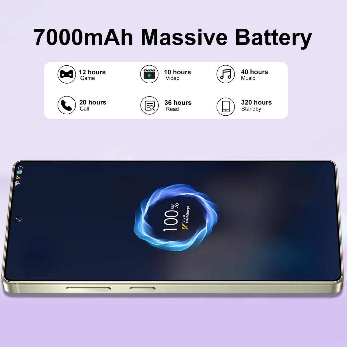 5G Unlocked Smartphone 12GB+512GB 6.99" 7000mAh Black O3459