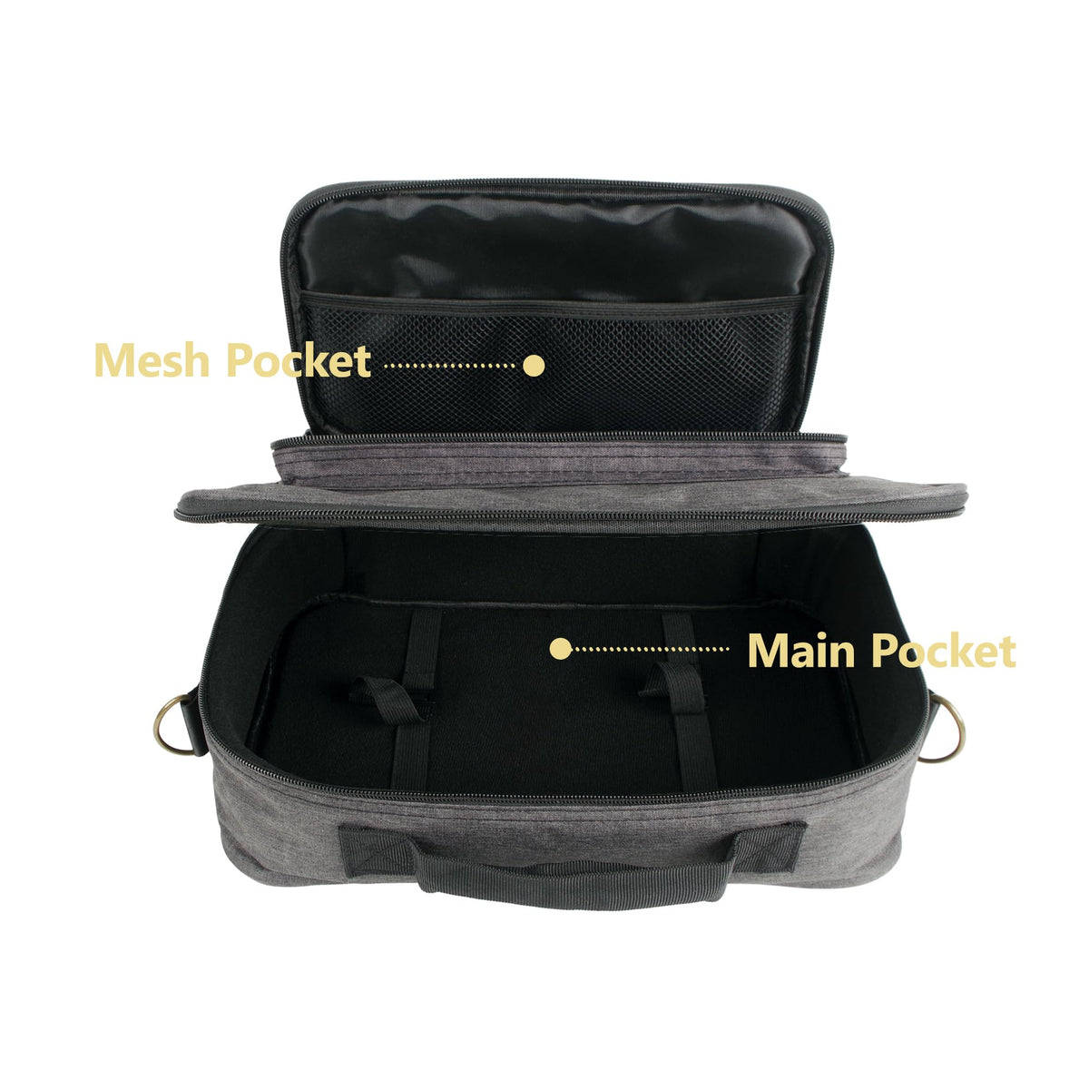 Padded Guitar Pedalboard Carry Case J1476