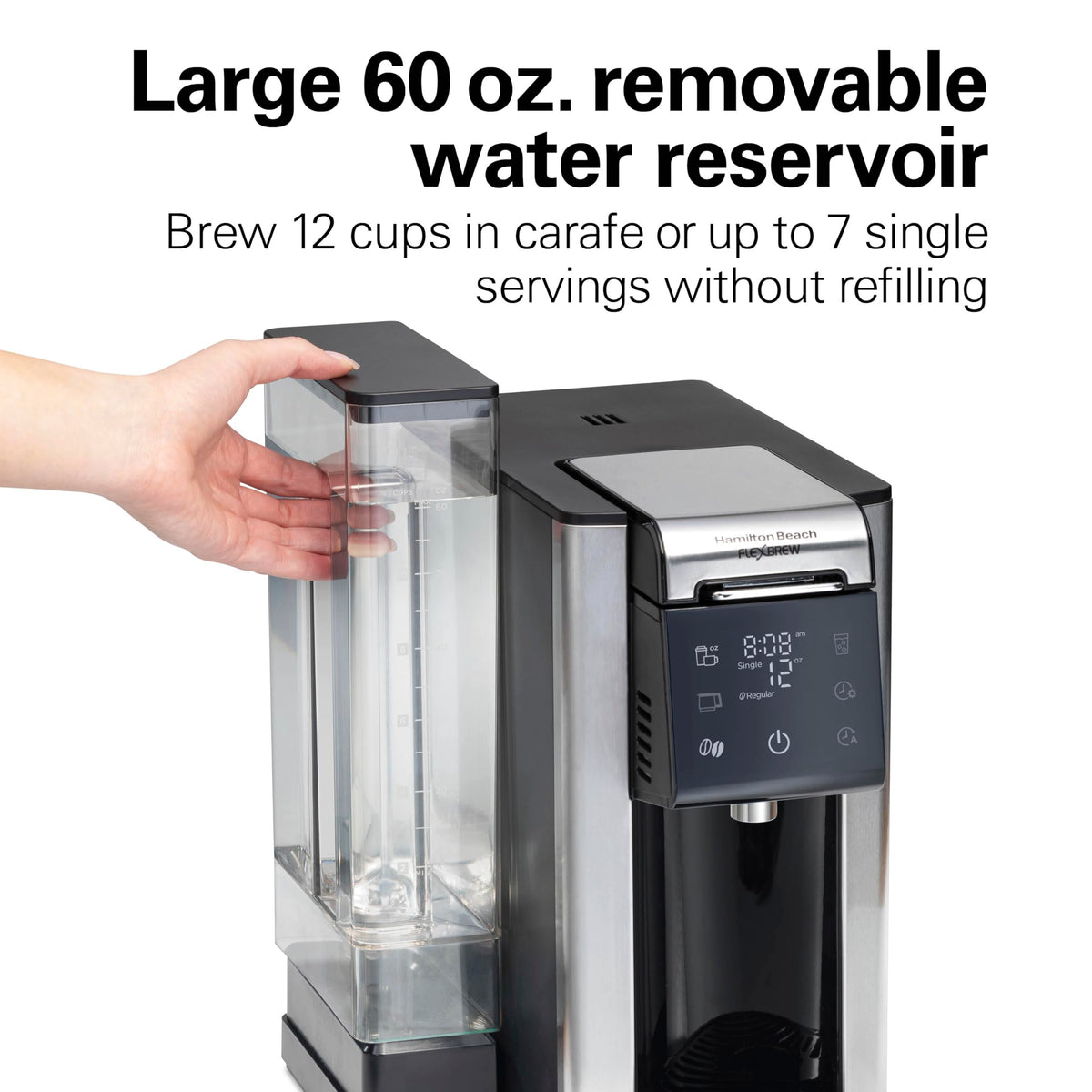5-in-1 Drip & Single Serve Coffee Maker Q417459