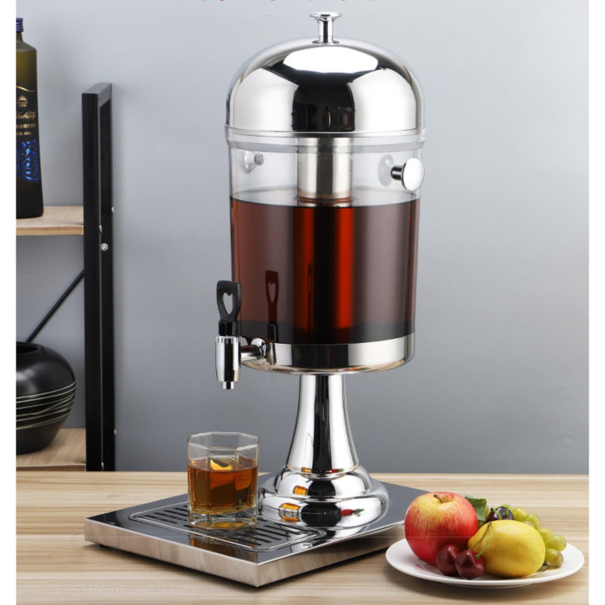 Stainless Steel Beverage Dispenser with Stand 24L P2559