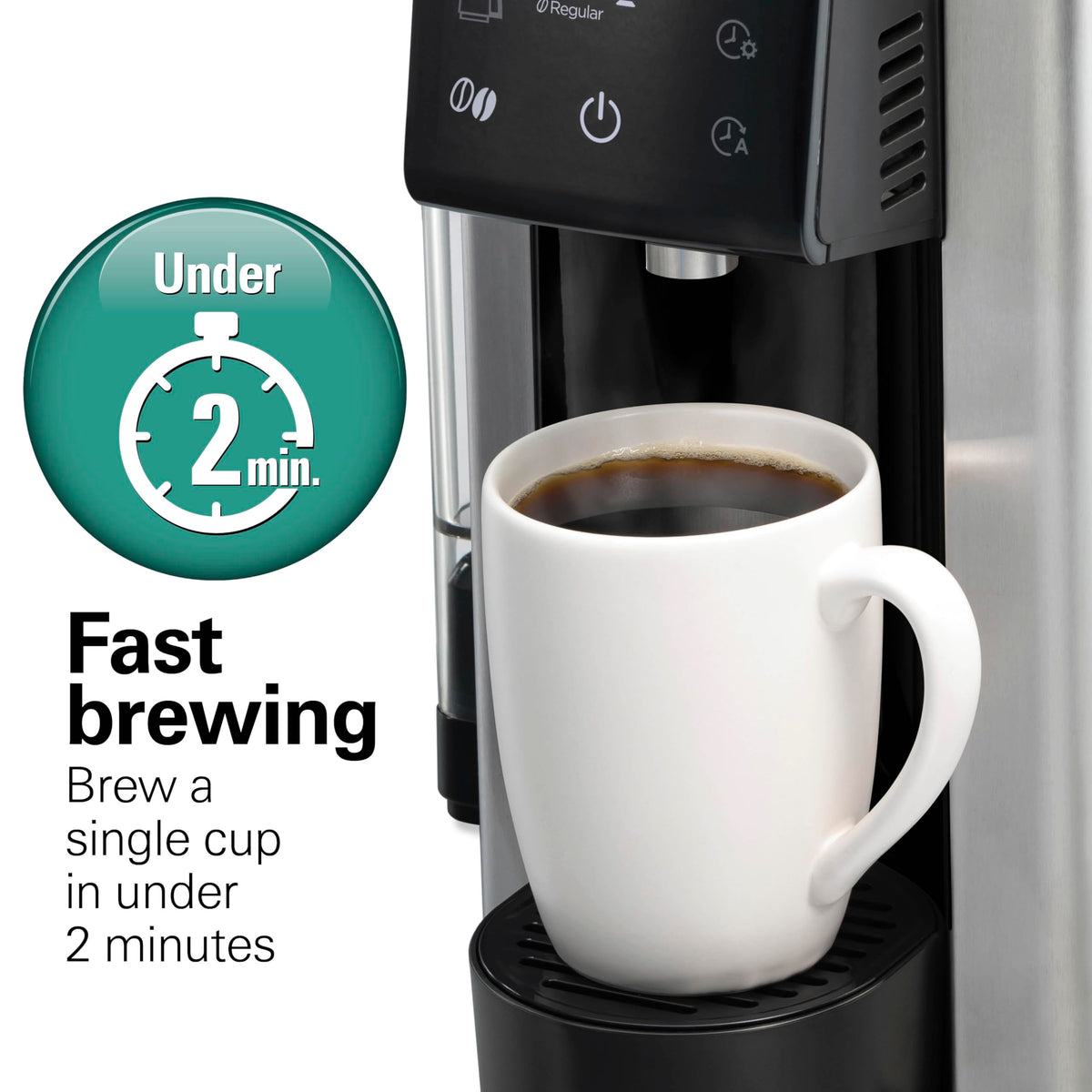 5-in-1 Drip & Single Serve Coffee Maker Q417459