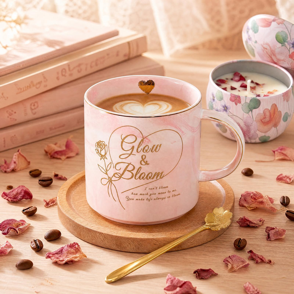 Pink Self Care Gift Basket N118
