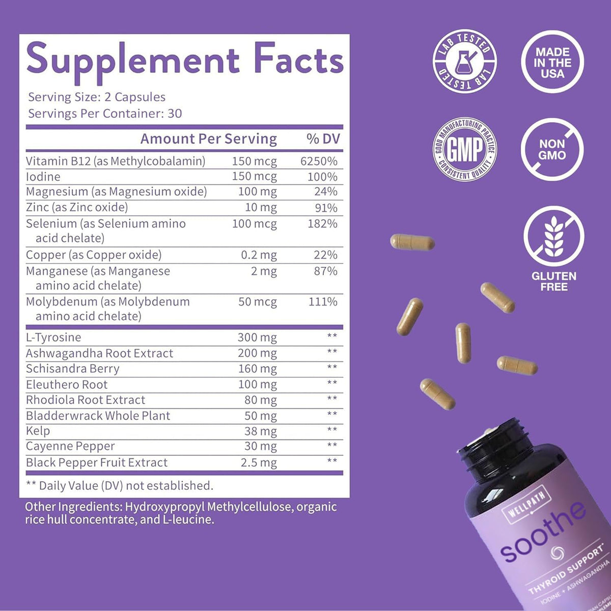 Hormone Balance & Thyroid Support 180 Ct H25945