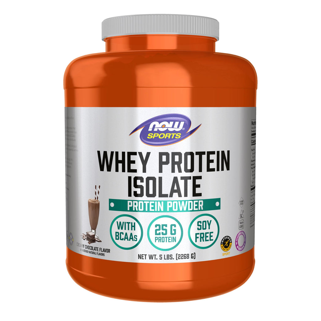 Whey Protein Isolate 25 g With BCAAs Chocolate 5 lbs H81425