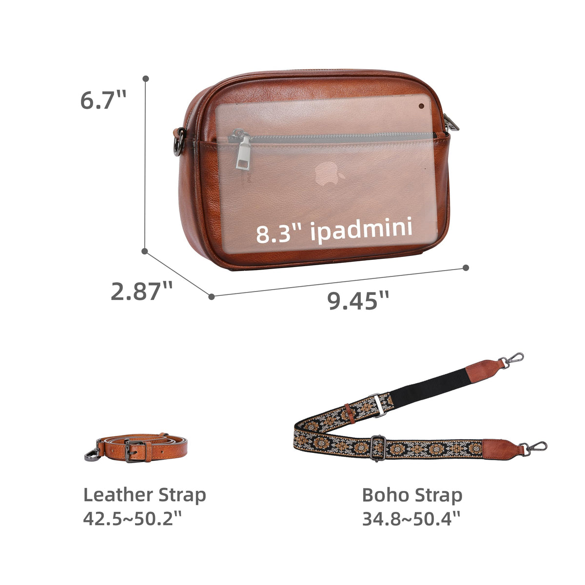 Genuine Leather Shoulder Handbags J902764