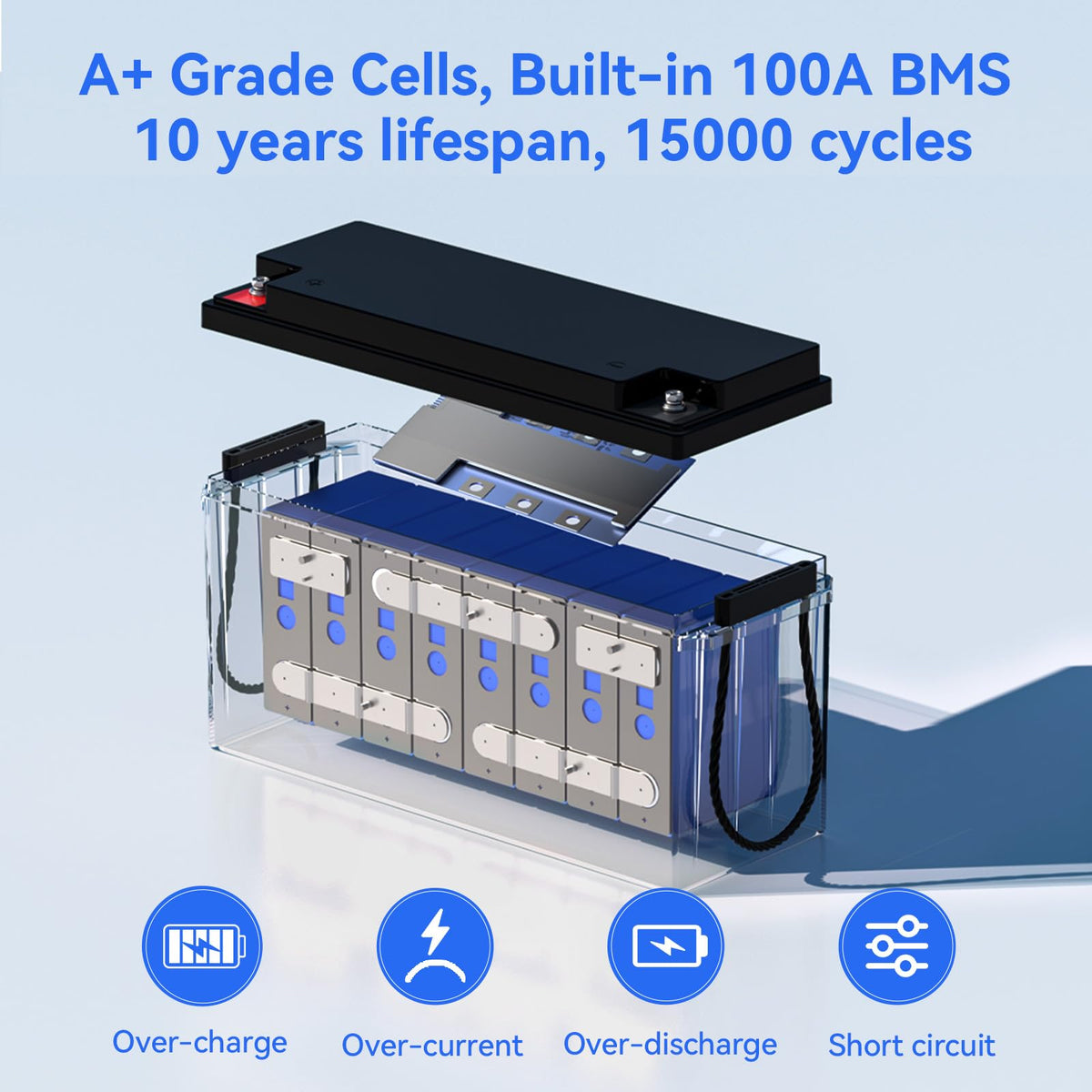24V 100Ah LiFePO4 Battery Z67174
