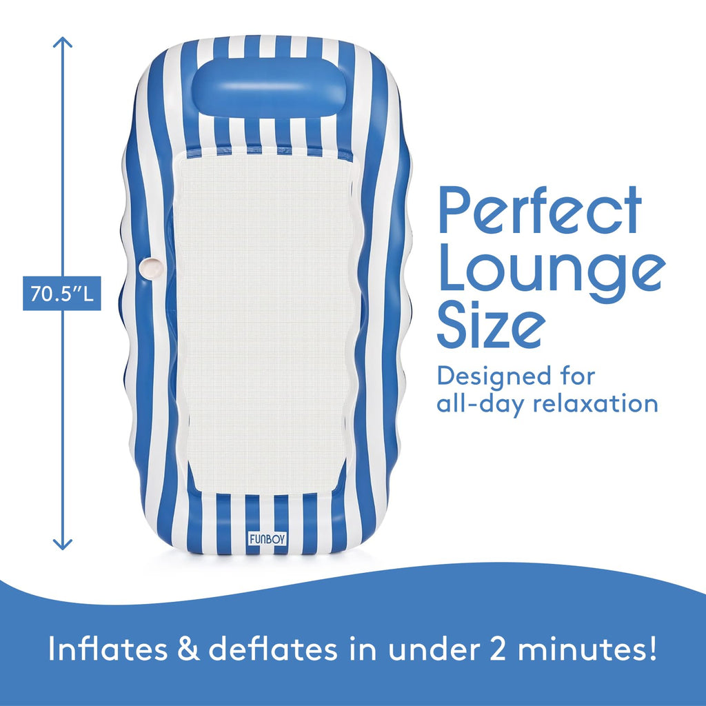 Striped Mesh Pool Lounger I4202