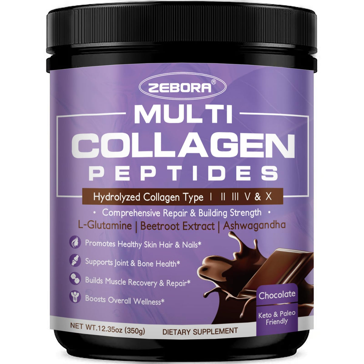 Multi Collagen Peptides Powder G8953
