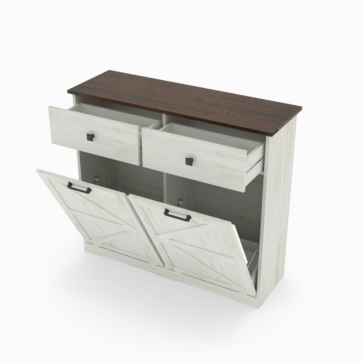 20 Gallon Tilt Out Trash Can Cabinet M7065