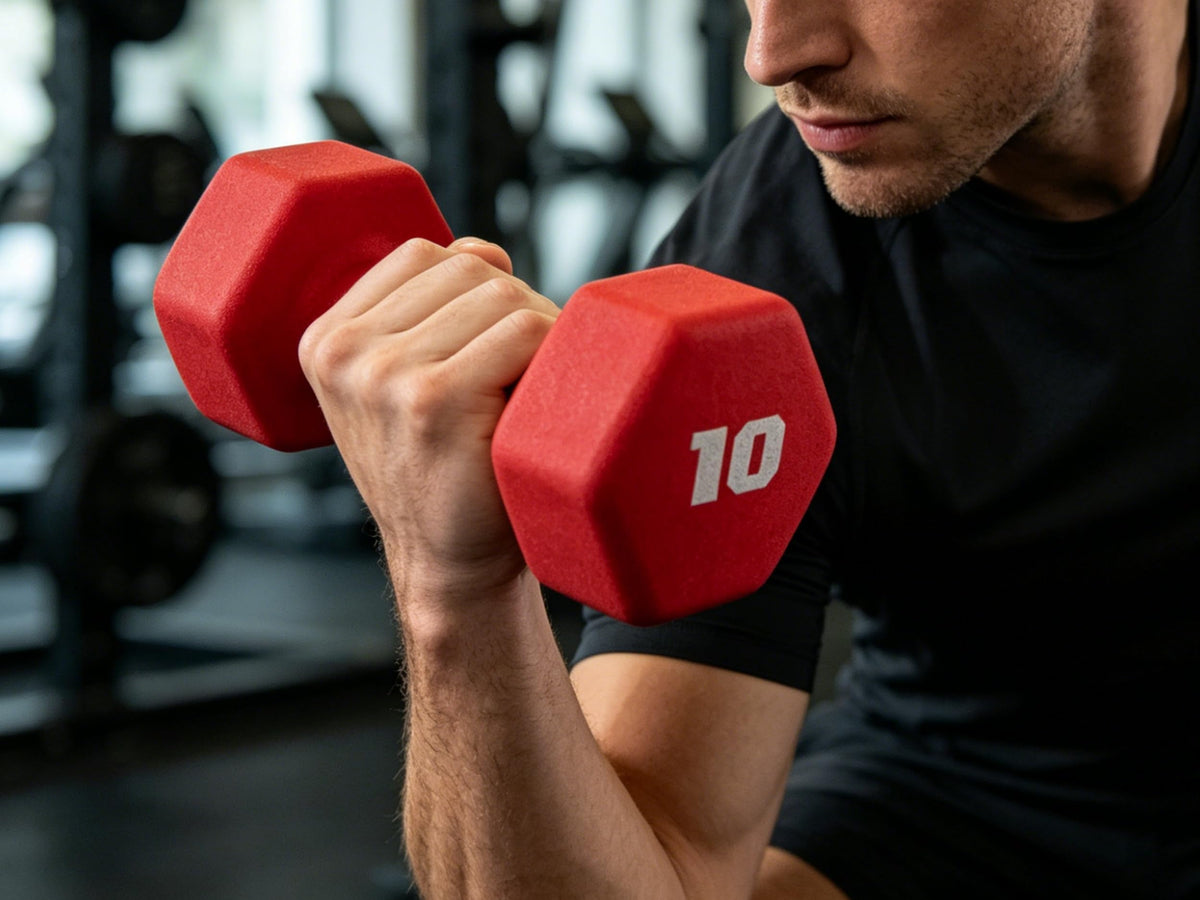 Neoprene Hex Dumbbell with Comfort Grip B499