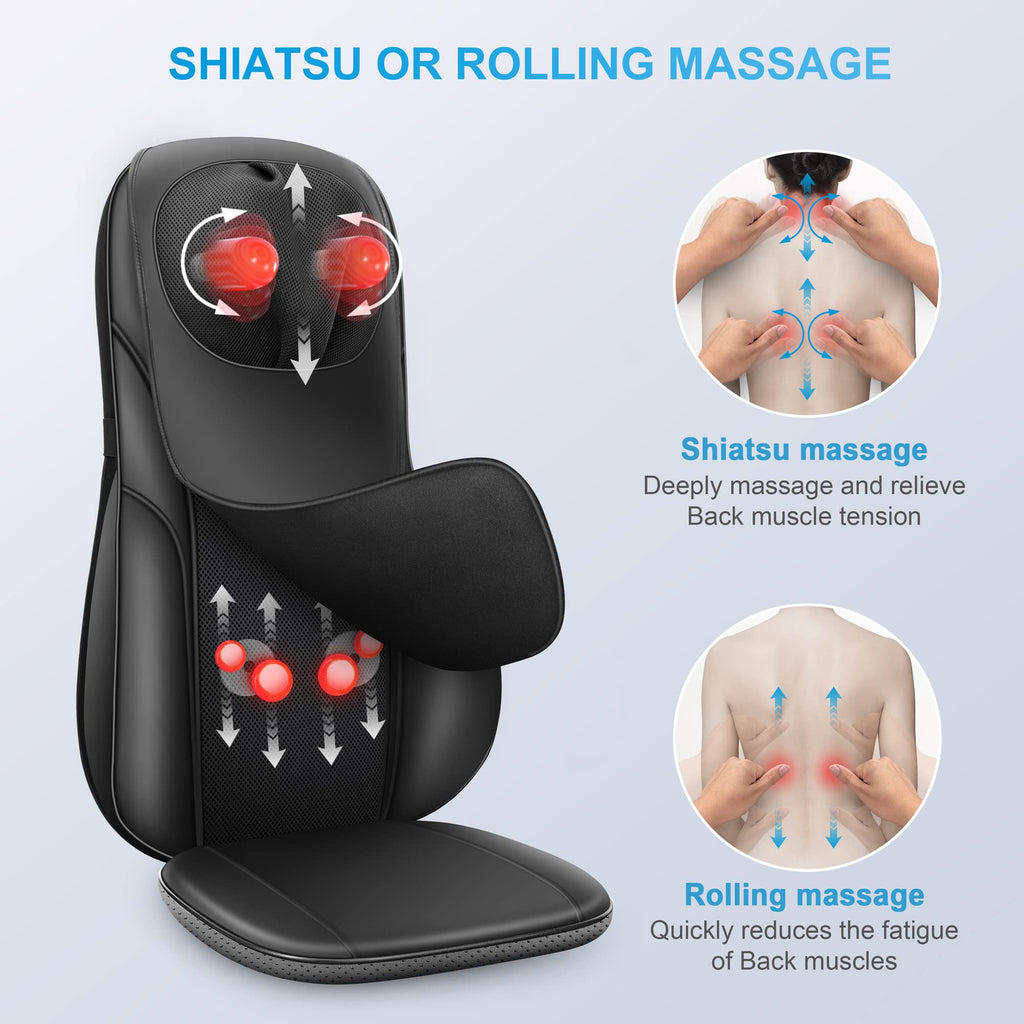 Shiatsu Neck Back Massager with Heat R616