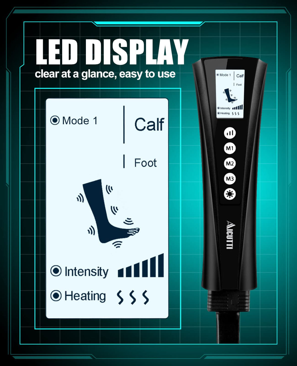 Full Leg Massager with Heat Y73256