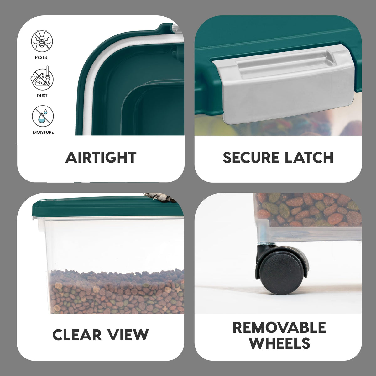 Airtight Pet Food Container H4653