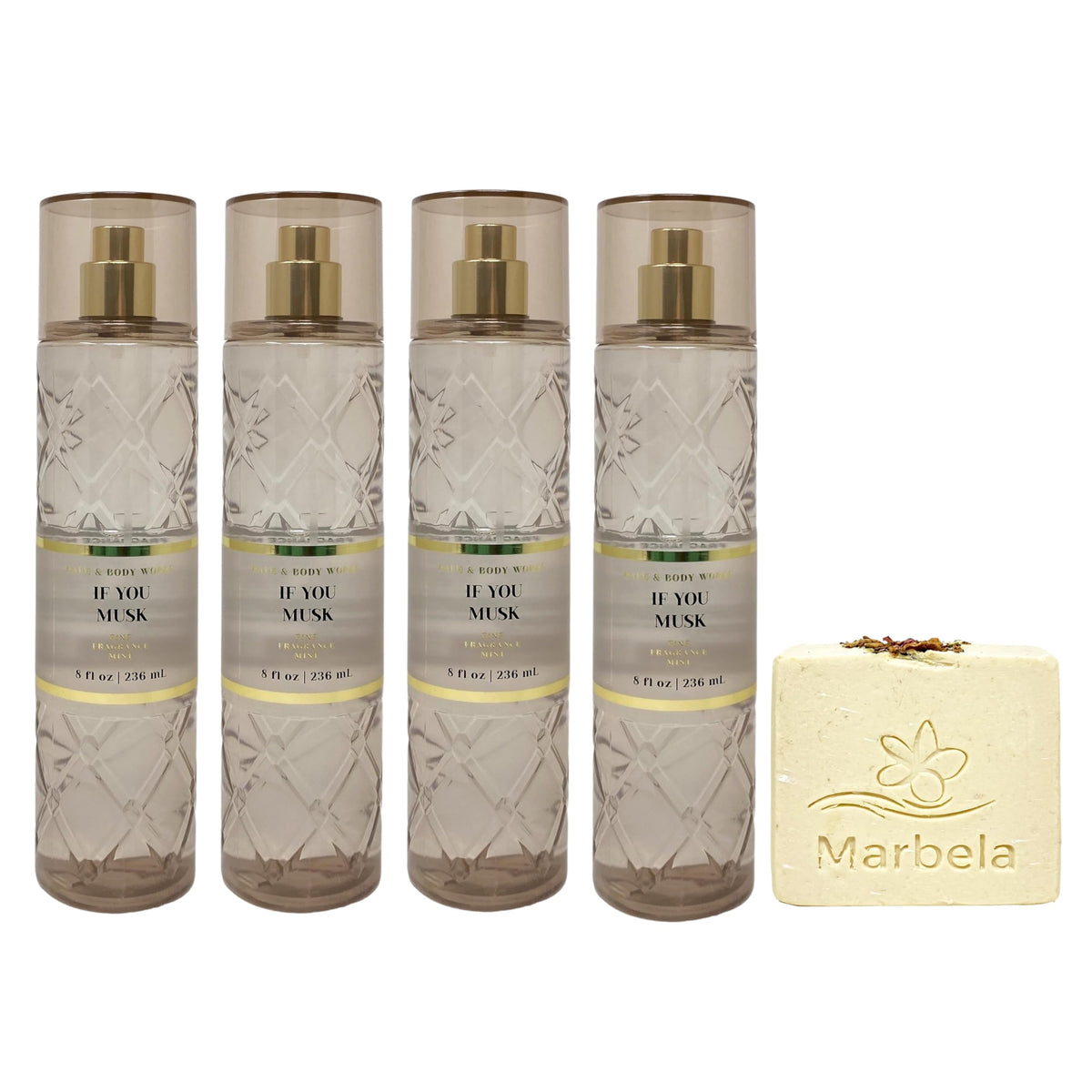 4 Fine Fragrance Mist with Creamy Rose Bar Soap Z79098
