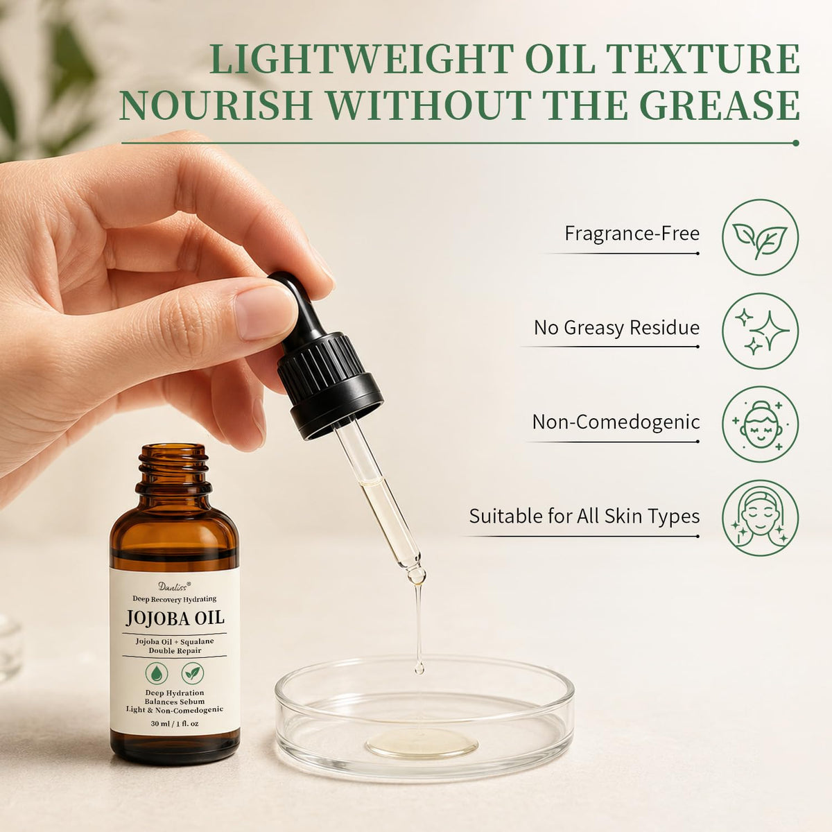 Jojoba Face Oil with Niacinamide T352