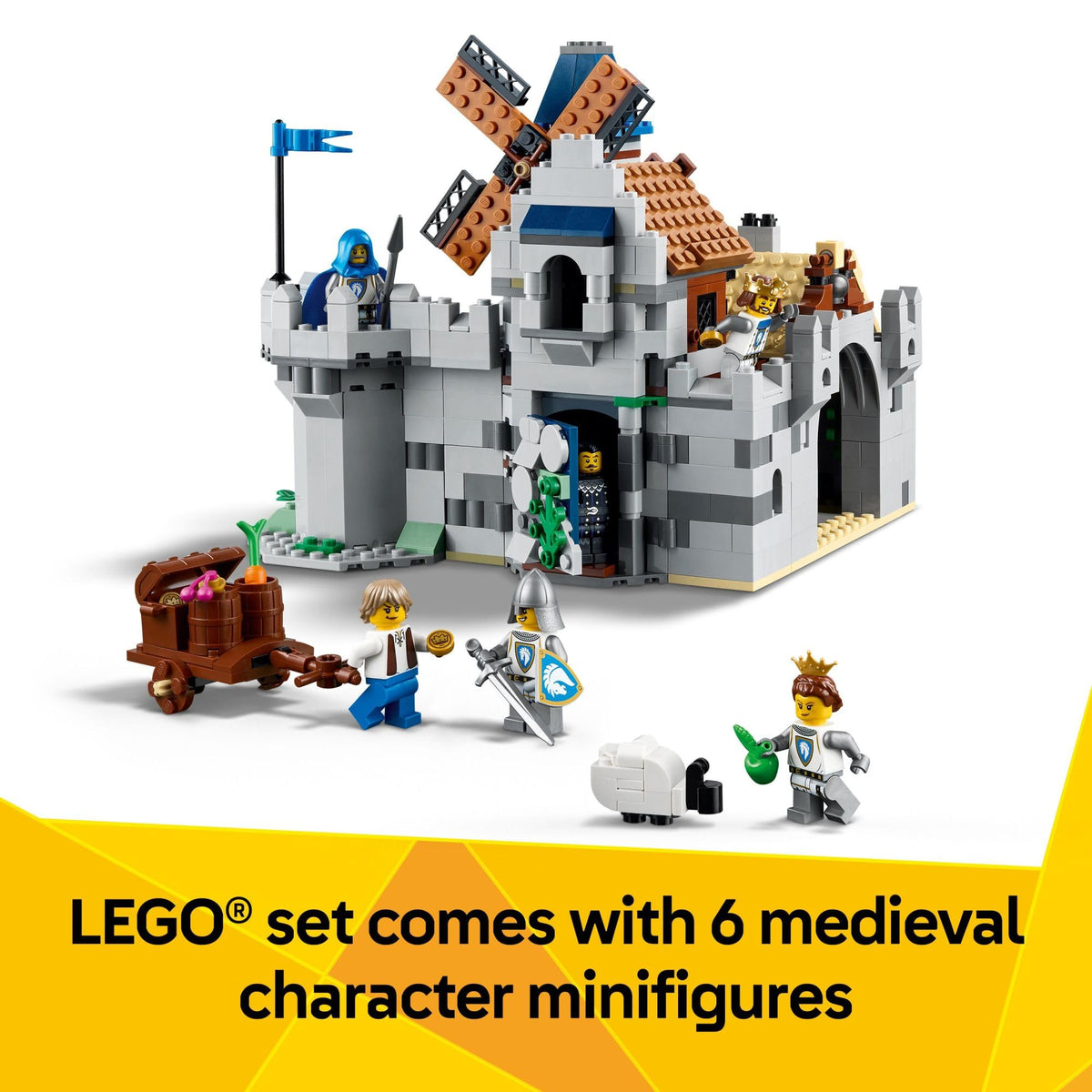 Medieval Horse Knight Castle Building Toy Z747849