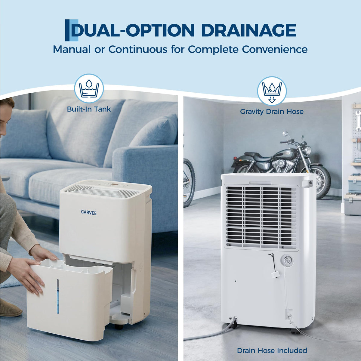 50 Pints Dehumidifier with Auto Defrost, 24H Timer, Auto Shut off X4714