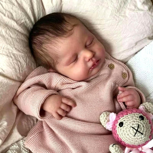 20 in Silicone Full Body Reborn Baby Doll Girl with Accessories P351