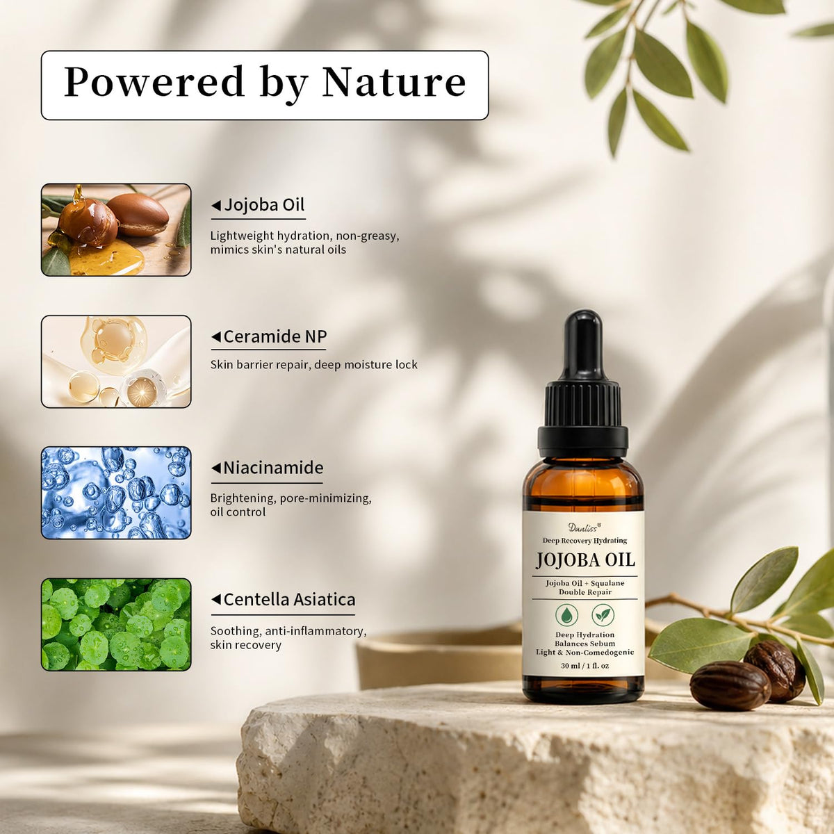 Jojoba Face Oil with Niacinamide T352