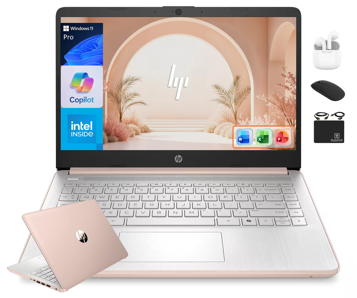 14” Rose Gold Laptop 16GB RAM 628GB Storage W71065