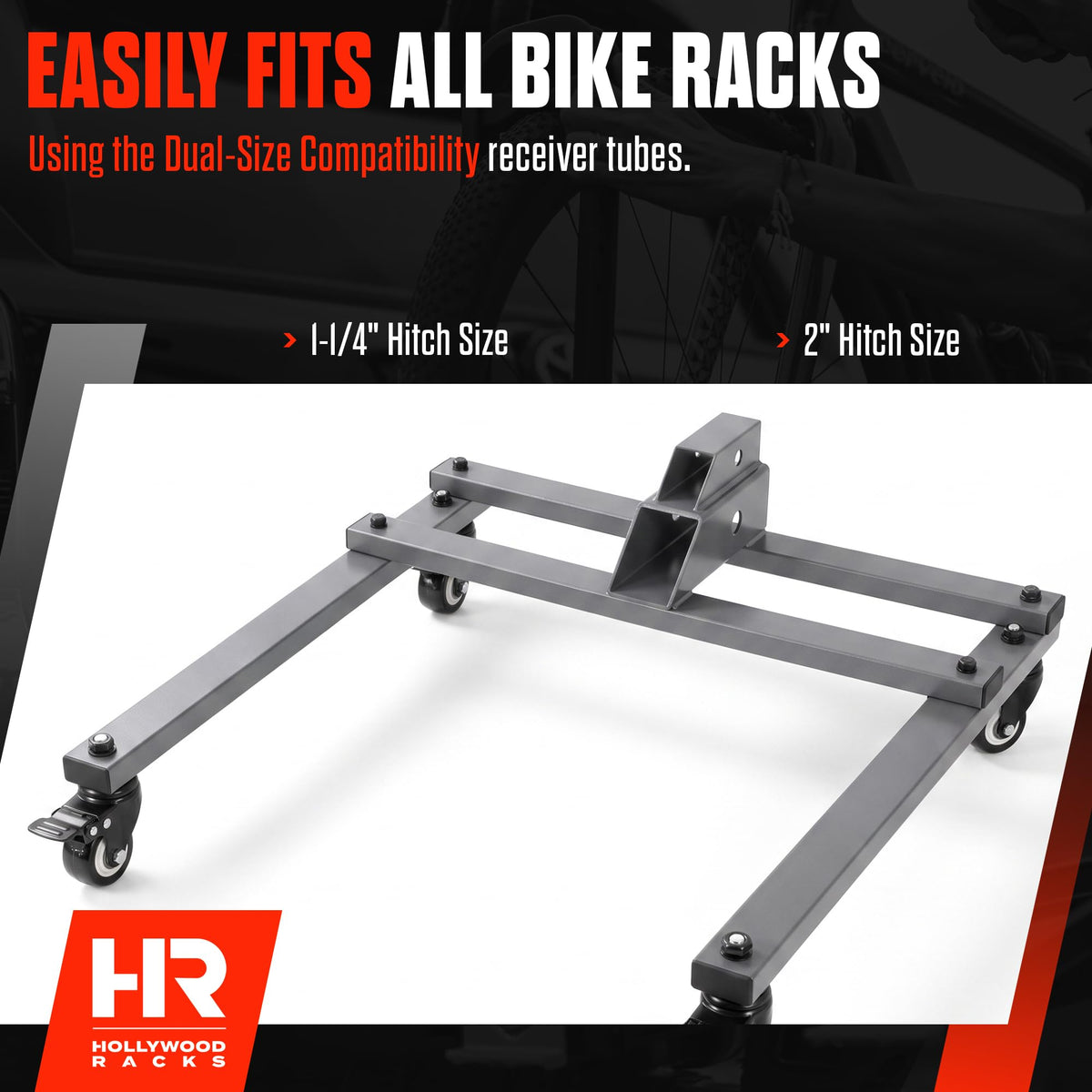 Bike Rack Valet Stand for 1-1/4" & 2" Hitch Racks O54776