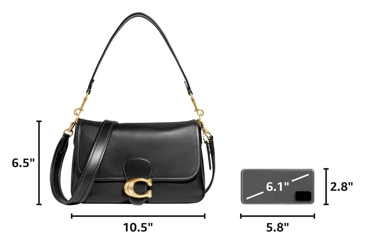 Soft Calf Leather Shoulder Bag I6103