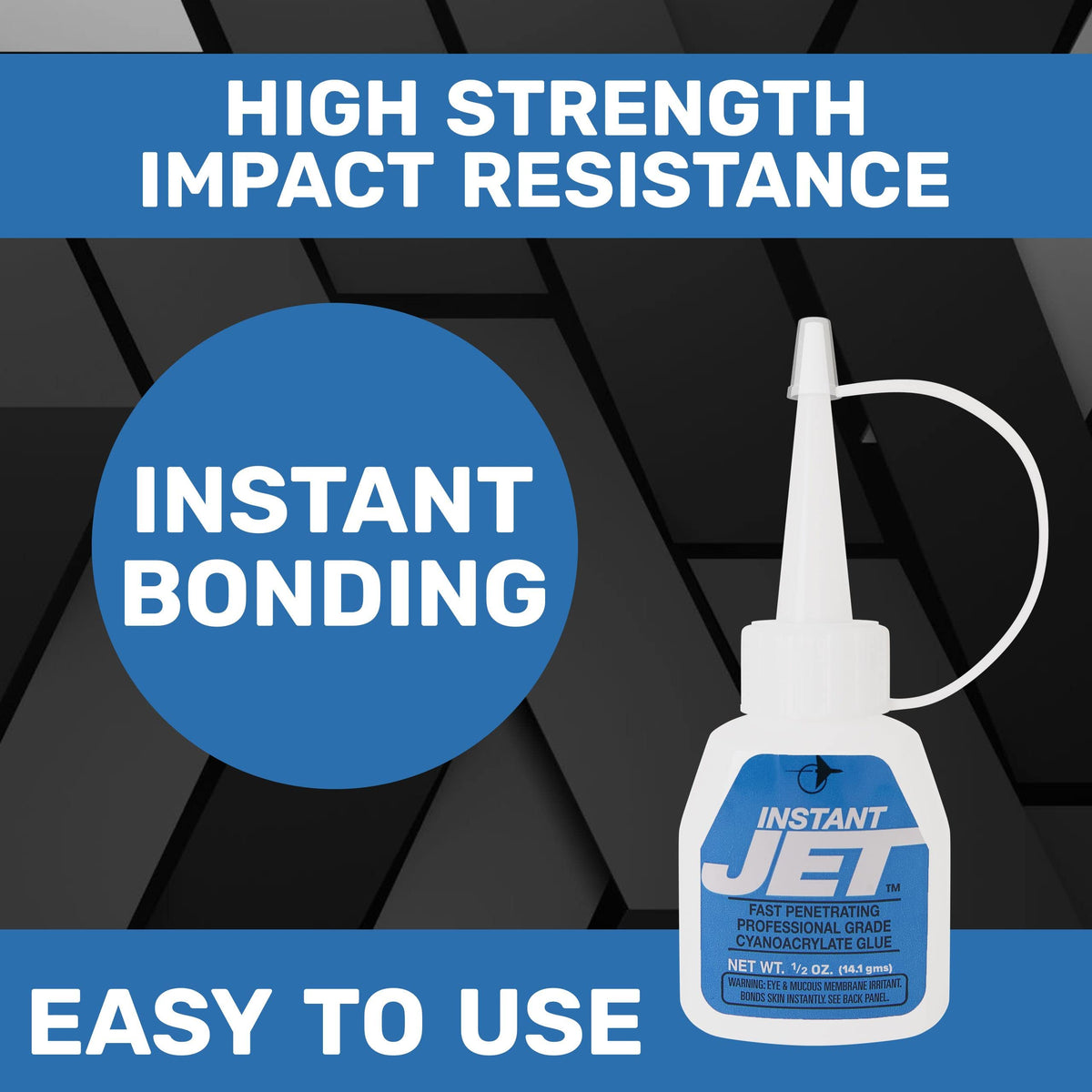2 oz 12-Pack Fast-Action Multipurpose CA Adhesive Z316289