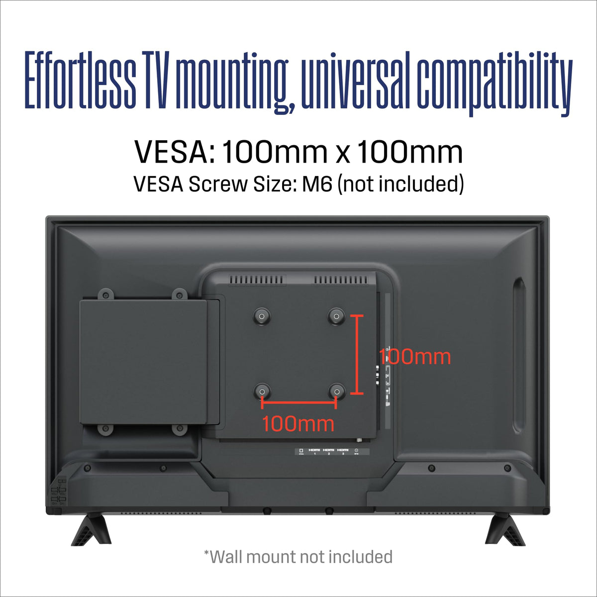 32 Inch HD LED Flat Screen TV with Built in DVD Player D52305