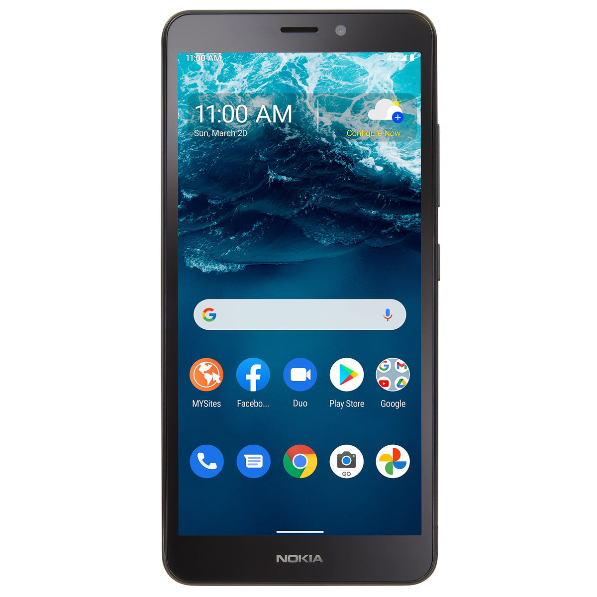 Black Prepaid Smartphone T588